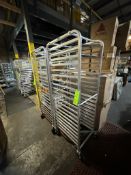 (2) Baking Rack, Overall Dims. Aprox. 26” L x 20” W x 69” H, Mounted on Casters (NOTE: Does Not