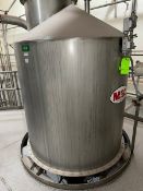 MAC Equipment Inc. S/S Work Bin, Item No. 6-05.2, Dims. 5 x 5, with Top Mounted MAC Bag House