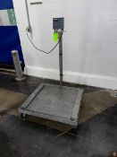 Mettler Toledo S/S Platform Scale, M/N PANTHER, Platform Dims.: Aprox. 30” L x 30” W, Mounted on