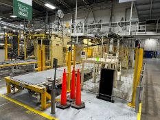 2002 Kawasaki GEA Stacker/Palletize Robot, M/N ZX165UFC32, Mfg. No. L0261, Supply Voltage AC460