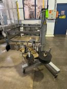 Label-Aire Portable Labeler, M/N 3115, 120 Volts, Mounted on Casters