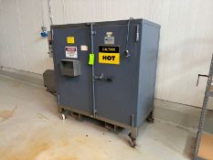 Sahara Drum Warming Oven, M/N 45E2-C5, S/N J130895, Mounted on Wheels with Fork Pockets