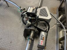 MAC Equipmemt Inc. In-Line Rotary Diversion Valve, with Pneumatic Cylinder