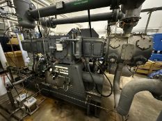 Atlas Copco 4-Stage Nitrogen Compressor, with Reliance 300 hp Motor, 1780 RPM, 460 Volts, 3 Phase,