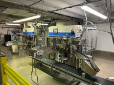 2008 Toyo JIDIKI Co, 8-Head Rotary Pouch Filler, M/N IT-8CN, Machine No. 2912, with Infeed &