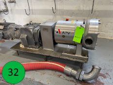 APV S/S Positive Pump, 230/460V, 3 Phase with Inlet 3