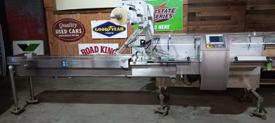 Hayssen Merlin 315 Flow Wrapper, Adjustable Former, Rated at Speeds Up to 200/Min. (Stock #