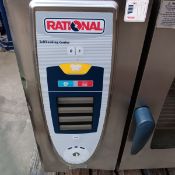 Rational Combi Electric Oven, Model SCC62E, S/N EG2SE06112D822, Volt 208, 3 Phase