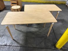 Tables: Lot (2) Tables (55
