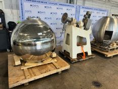S/S Panning Ball, with Base, Includes 3 hp Agitation & Drive, with NORD Motor, 230/460 Volts,