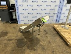 Incline Cleated Take Away Conveyor, Cleat Spacing: Aprox. 10