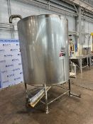 Viatec Dura-Tek Aprox. 500 Gal. S/S Single Wall Tank, M/N VS-813, S/N 11010, Vessel Dims.: Aprox.