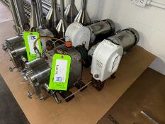 (2) Fristam 1.5/0.5 hp Positive Displacement Pumps , M/N FKL25A, with S/S Clad Motors (INV#