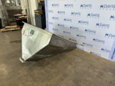 S/S Feed Hopper (INV#103096) (Located @ the MDG Auction Showroom 2.0 in Monroeville, PA) (