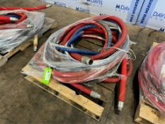 Assorted Transfer Hoses, Assorted Lengths, with Aprox. 1-1/2