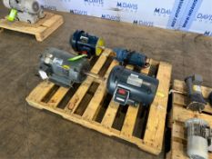 (3) Motors & (1) Pump, Includes (1) Baldor 15 hp Motor, (1) Marathon 7.5 hp Motor, (1) Marathon 5/
