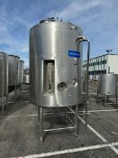 2013-2014 ABC Process Solutions 2,000 LTRS S/S Vertical Butter Tank II, MOC AISI 316, Job No.