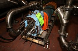 2015 SPX 10 hp Positive Displacement Pump Head, M/N 130U1, S/N 3028336 R2-3 (NOTE: Missing Motor) (