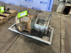 Waukesha 5 hp Centrifugal Pump, 208-230/460 Volts, 3 Phase, with S/S Head, Mounted on S/S Portable