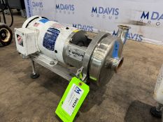 WCB 2 hp Centrifugal Pump, M/N C216, S/N 1000002739336, with Baldor 3490 RPM, 208-230/460 Volts, 3