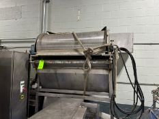 S/S Waste Water Centrifugal Screen Unit, with Drive, Mounted on S/S Frame (LOCATED IN GLOUCESTER,