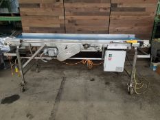 Best CV-4 S/S Plastic Belt Conveyor, yr. 2015, Aprox. 24