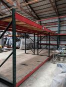 Ridg-U-Rak Heavy Duty Dual Bay Pallet Racking includes Aprox. 42