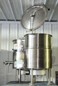 Cleveland Model KEL.Steam Jacketed ElectricKettle.2 x Serial Number 10923052154. 440/480 volts 3