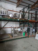 Ridg-U-Rak Slotted Pallet Racking includes (13) Aprox. 42