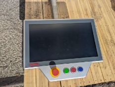 BECKHOFF monitor/data control display with swivel swing-arm mount; Model CP3916-1032-0000; Mfg