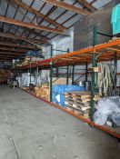 Ridg-U-Rak Heavy Duty Pallet Racking includes (14) Aprox. 42