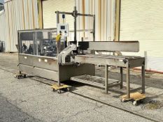 PEARSON CE35 Automatic Case Erector with Nordson 3500 hot melt glue tank, SN 2008CE3511739 (