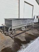 Aprox. 10 ft. COP Tank with Pre-Used Baldor 7.5 hp Motor, 240/460 V, 1760 RPM, 3 Phase, Adjustable