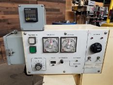 Ultra Sonic Automatic Form, Fill, Seal Flow Wrapper, Model 380BS-11, S/N SJ000813, Volt 220,