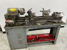 Underneath Drive Lathe. 110 Volt. No Reserve. As shown in photos. (Located Central New York, NY)