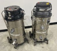 Goodway Hepa Vacuums - 2 Units in this lot - Units are functioning but missing parts. As shown in