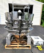 Ohlson 10-Head S/S Sanitary Rotary Scale, Model HMW10 with Touch Screen Controls; S/S Construction;