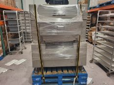 Grasselli Vertical meat slicer Model NSL 600. 220V to 480V, 60Hz, 3 ph. (Simple Loading Fee $