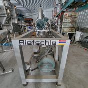 Rietschle Vacuum System modele VC300 01, 02567-0113 TYPE 1000 575volts / 5.20 / 3PH /60Hz 1 / SF 1,