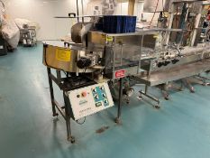 KAPS-ALL Automatic Bottle Unscrambler / Orientor, M/N AU-3, S/N 4354, Mounted on Frame