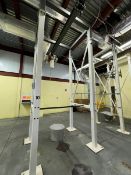 Super Sac Unloading Station, with Coffing 2-Ton Electric Hoist & Cross Beam (UNIT 10)