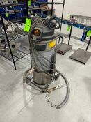Nilfisk Portable Dust Collector, M/N VHS 110, with Hose, Mounted on Casters