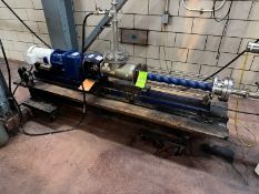 2020 5 hp Progressive Cavity Pump, Type BN 2-24V, with Baldor 1750 RPM Motor, 230/460 Volts, 3 Phase