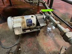 AMPCO 2 hp Centrifugal Pump, with Baldor 1155 RPM Motor, 208-230/460 Volts, 3 Phase