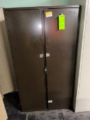 2-Door Cabinet with Contents, Includes Clamps, Ball Valves, & Parts Bins