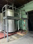 S/S Platform, Platform Dims.: Aprox. 12 ft. L x 3 ft. W x 87-1/2