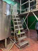 Cotterman 8-Step Portable Stairs, Max. Capacity 350 lbs.