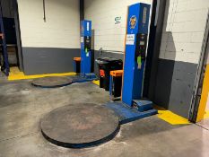 Fox Packaging Services Rotary Stretch Wrapper, M/N FPS 300, S/N 300-042116-303, 115 Volts