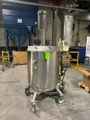 Scott Turbon 120 Gal. Jacketed Mixing Tank, M/N 120 U.S.G., S/N 5622, with Baldor Variable Speed