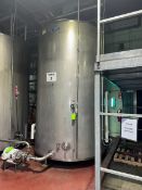 2000 Feldmeier 2,500 Gal. Processor, S/N E-286-00, with Top Mounted Dual-Prop Agitation, Internal